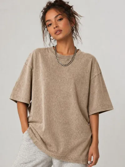 ACID WASH DROP SHOULDER T-SHIRT_img_0