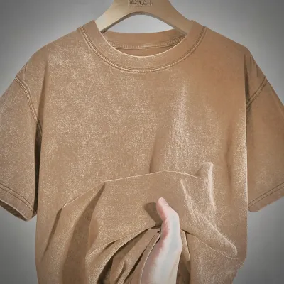 ACID WASH DROP SHOULDER T-SHIRT_img_2
