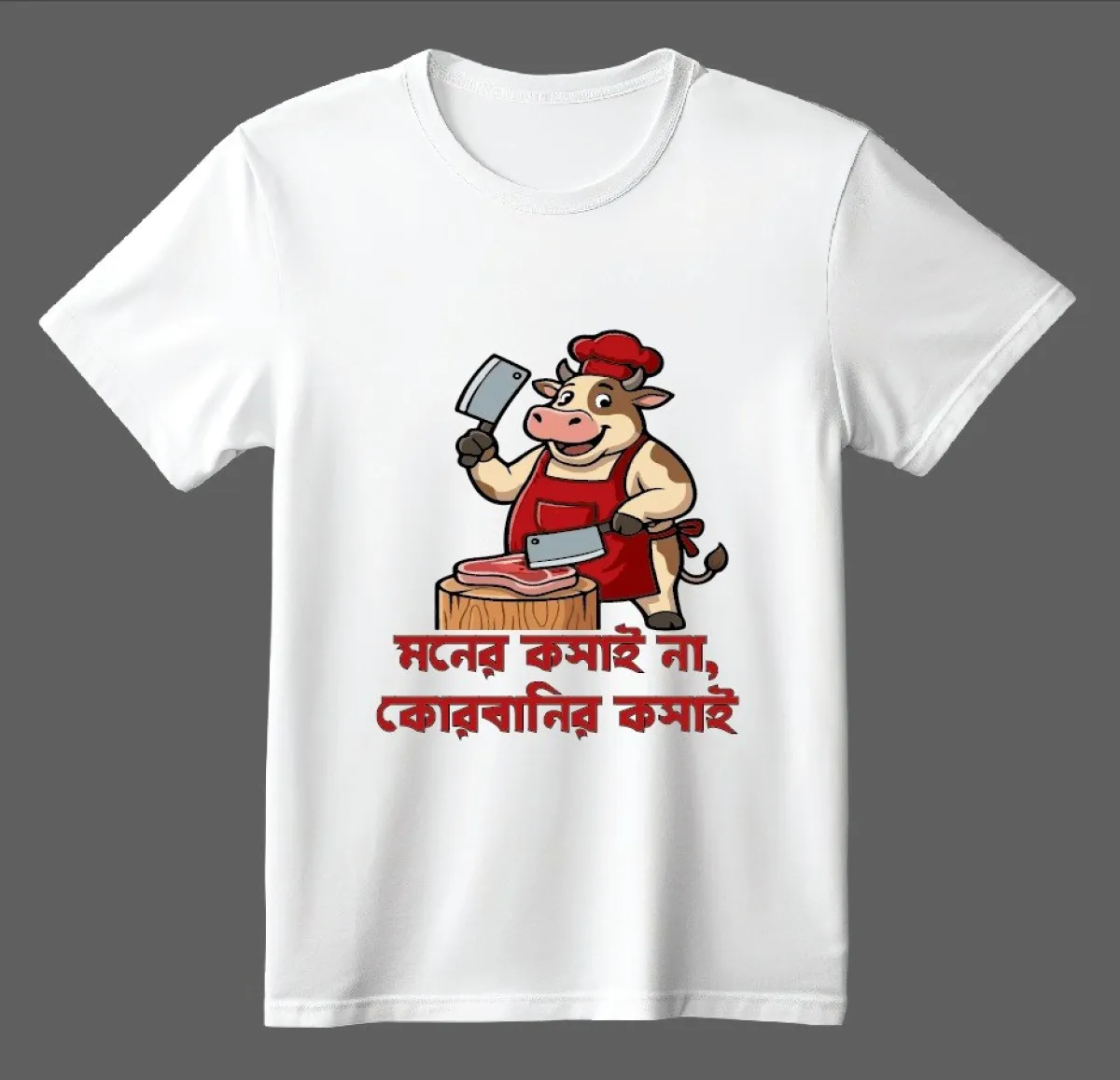 Koshai T-Shirt / ঈদুল আযহার কসাই টি-শার্ট
