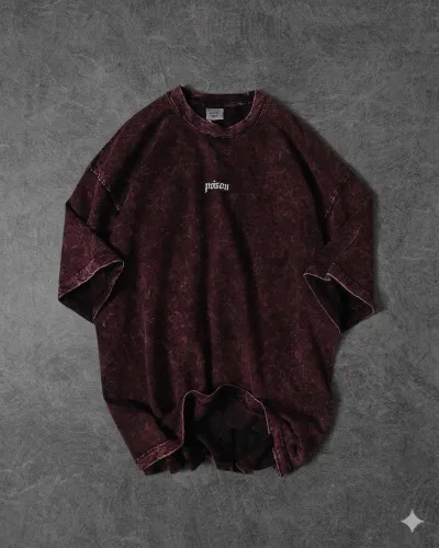 Premium Acid Wash Drop Shoulder T-Shirt_img_0