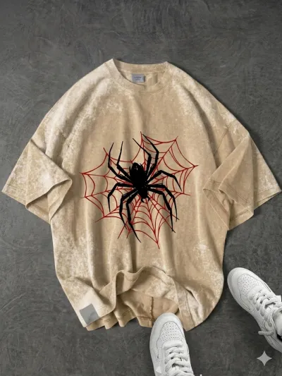 Premium Acid Wash Drop Shoulder T-Shirt_img_0