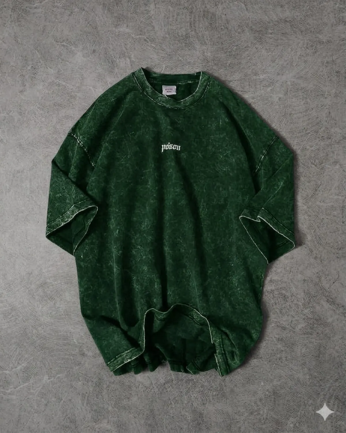 Premium Acid Wash Drop Shoulder T-Shirt