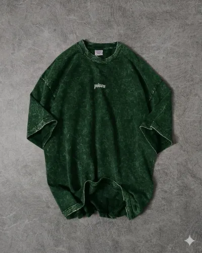 Premium Acid Wash Drop Shoulder T-Shirt_img_0