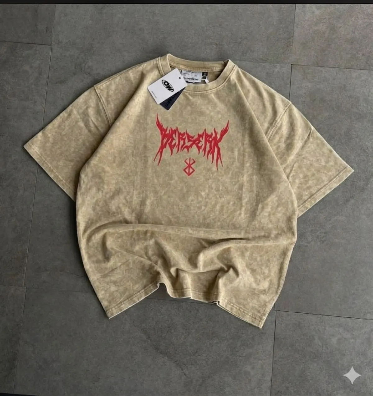 Premium Acid Wash Drop Shoulder T-Shirt