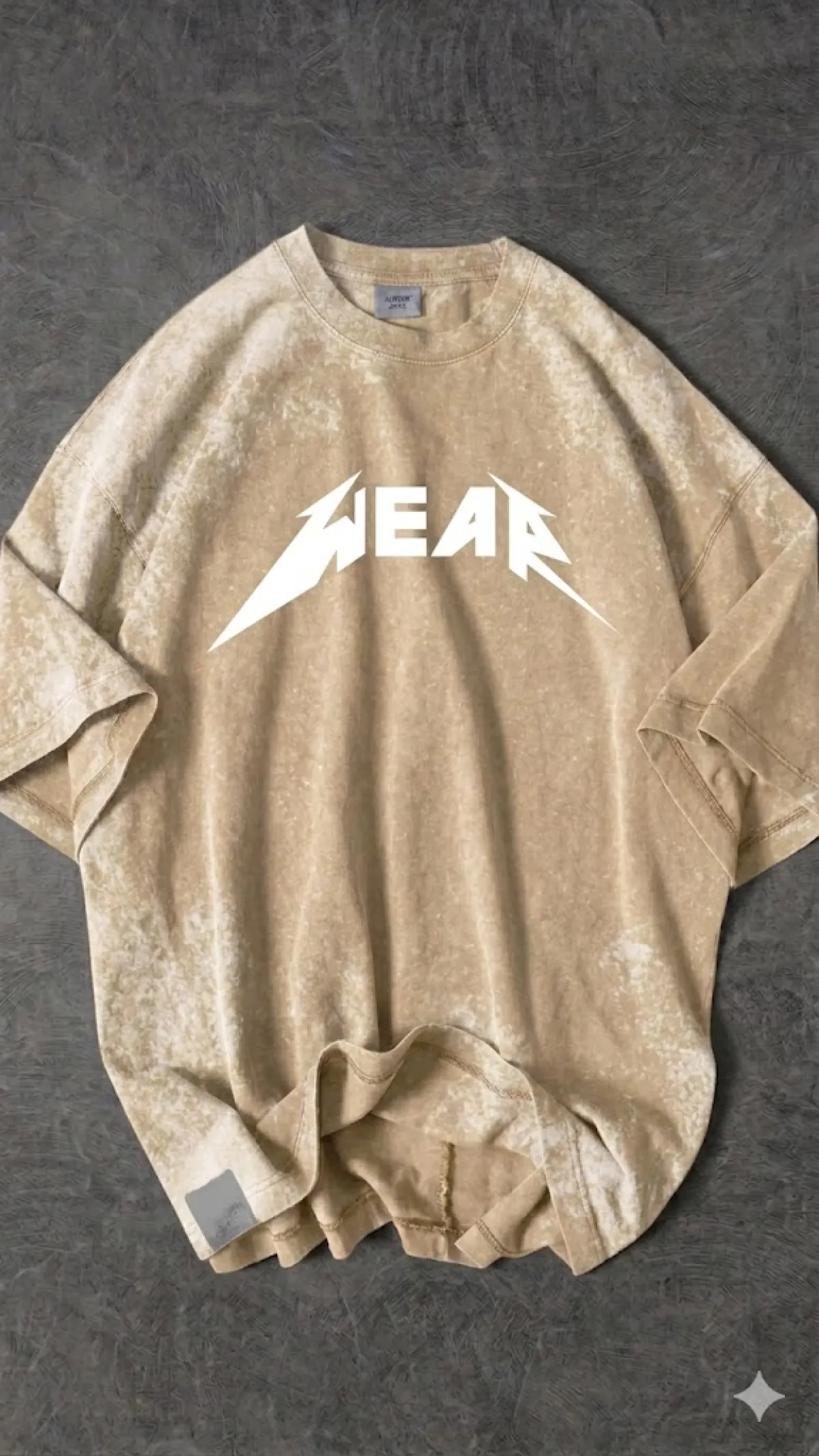 Premium Acid Wash Drop Shoulder T-Shirt