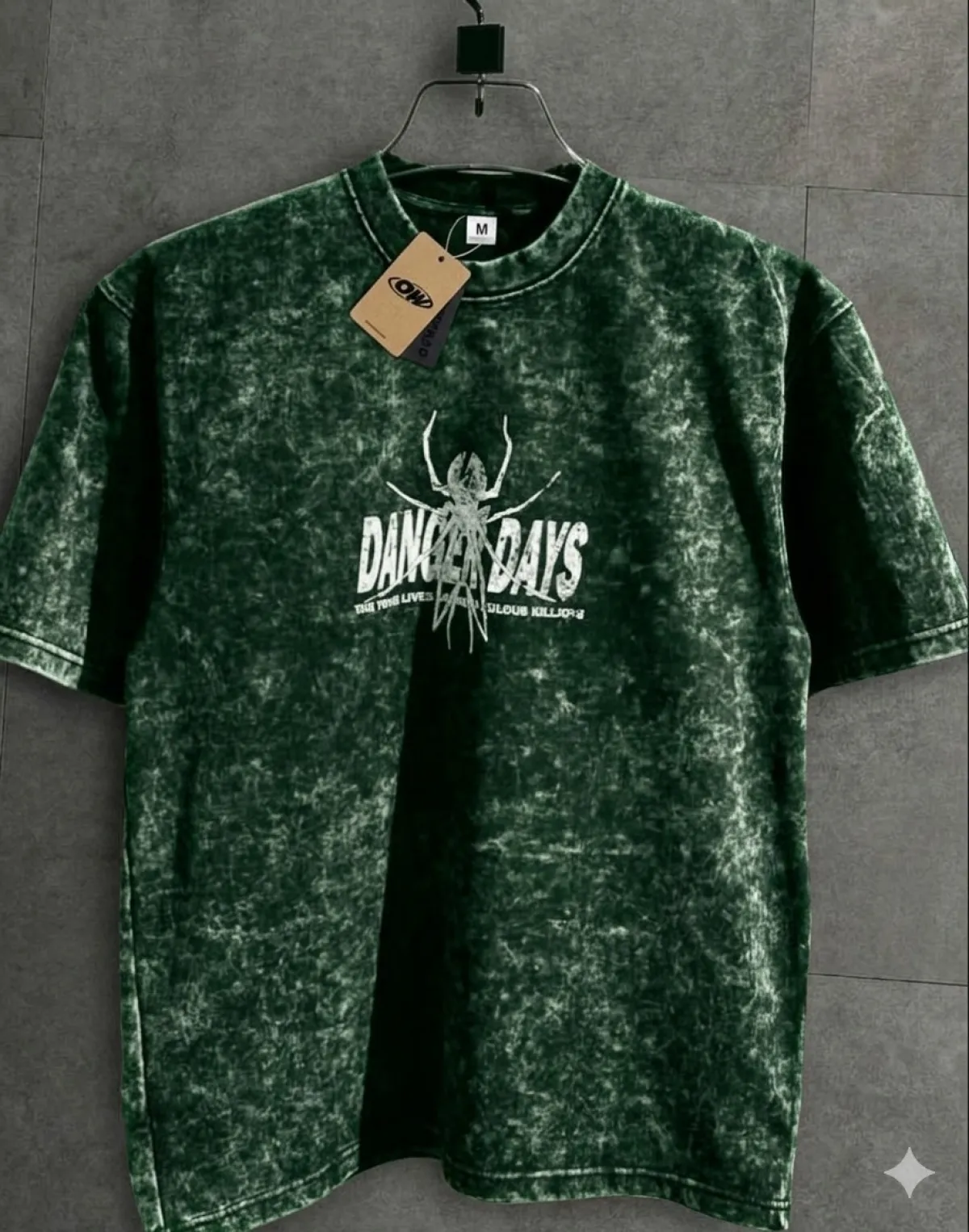 Premium Acid Wash Drop Shoulder T-Shirt
