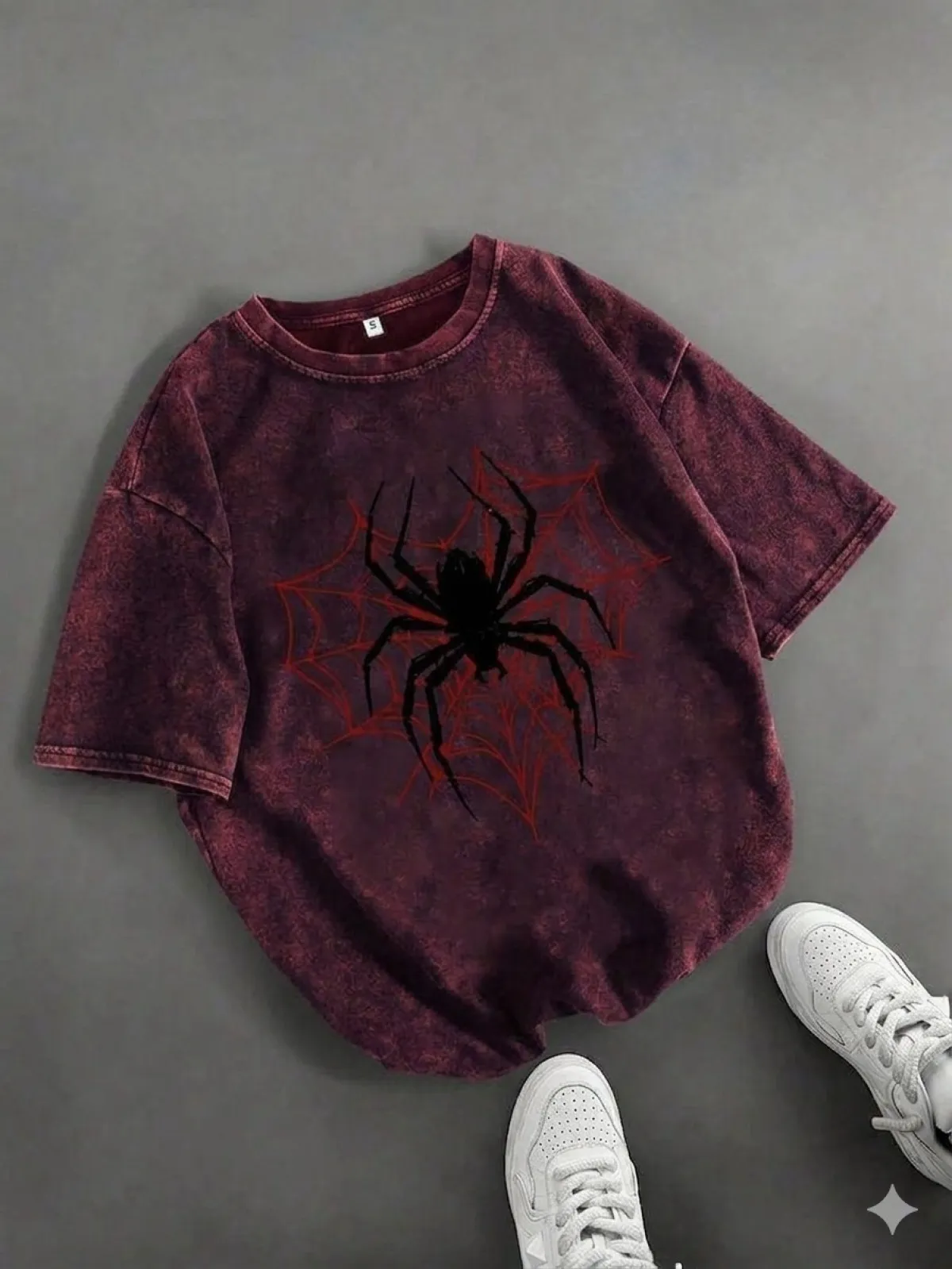 Premium Acid Wash Drop Shoulder T-Shirt