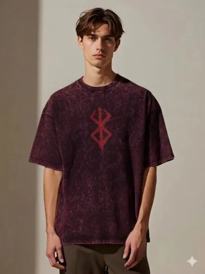Premium Acid Wash Drop Shoulder T-Shirt_img_0