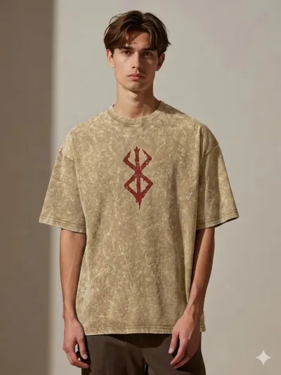 Premium Acid Wash Drop Shoulder T-Shirt_img_0