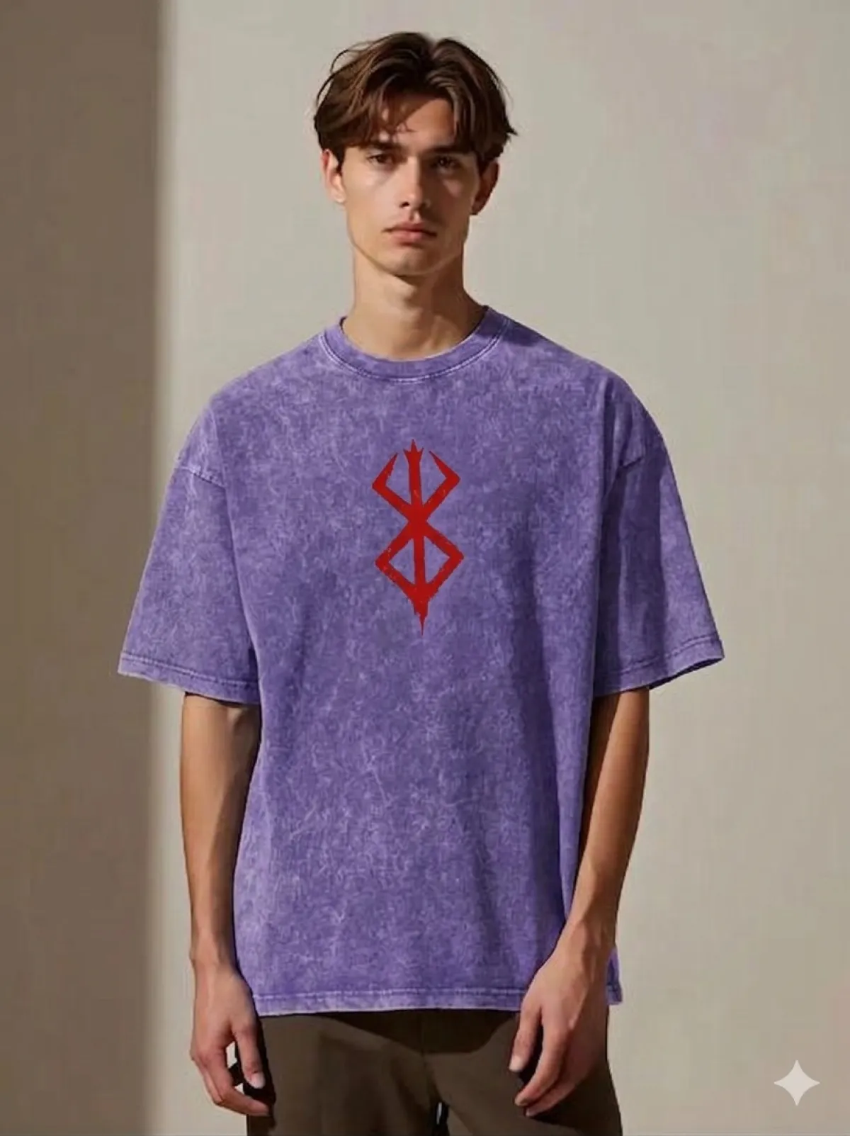 Premium Acid Wash Drop Shoulder T-Shirt