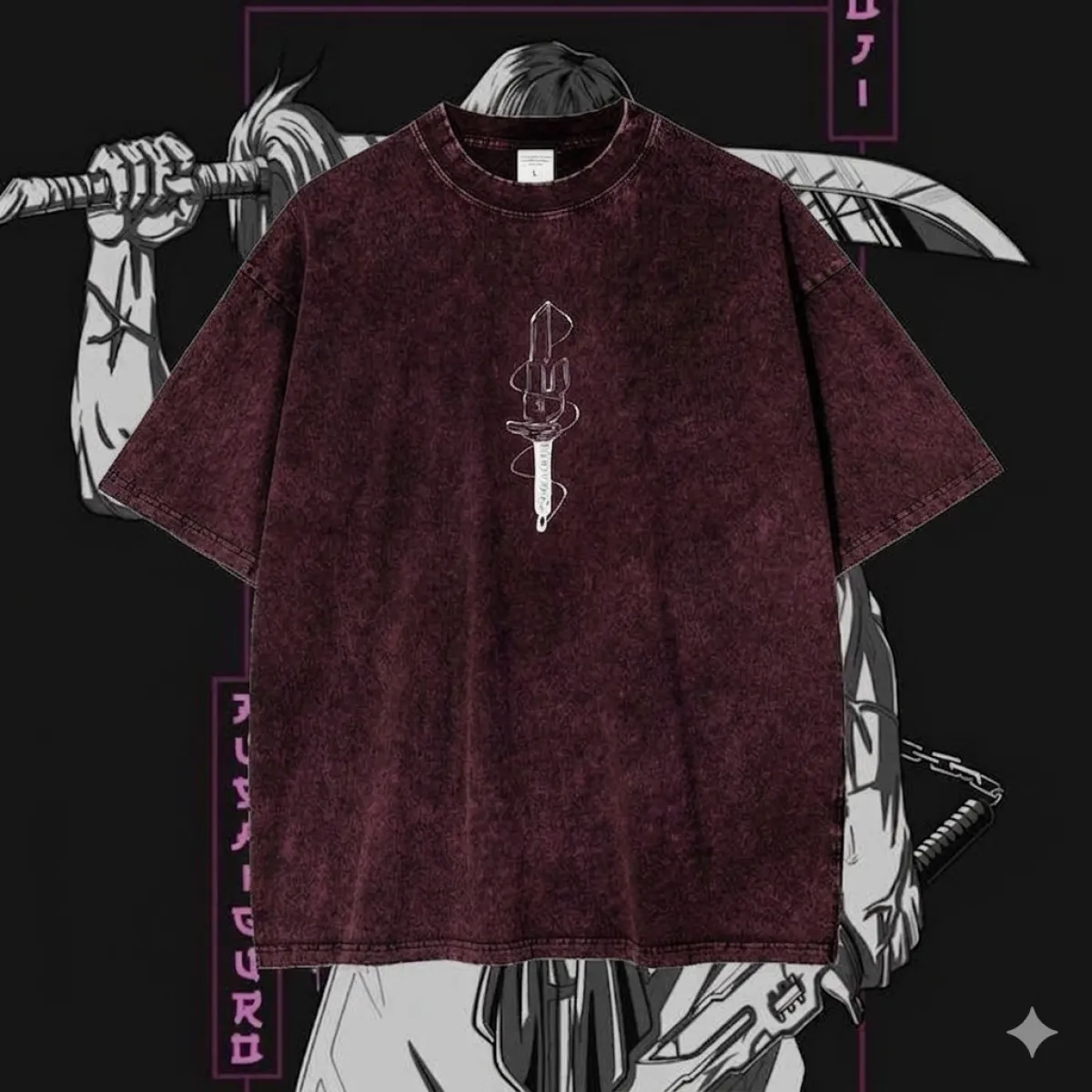 Premium Acid Wash Drop Shoulder T-Shirt