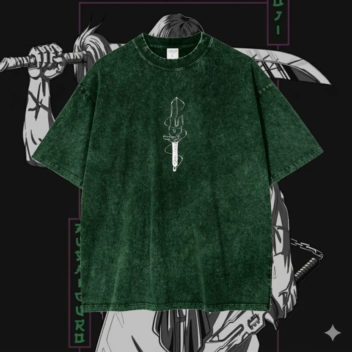 Premium Acid Wash Drop Shoulder T-Shirt