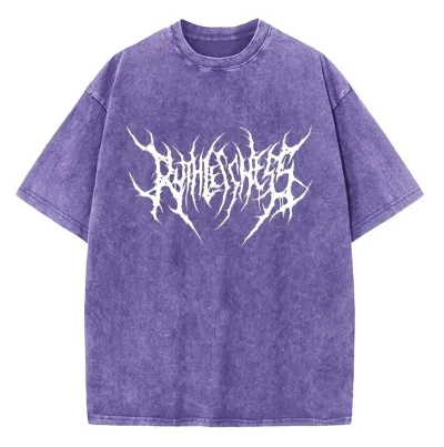 Premium Acid Wash Drop Shoulder T-Shirt_img_0