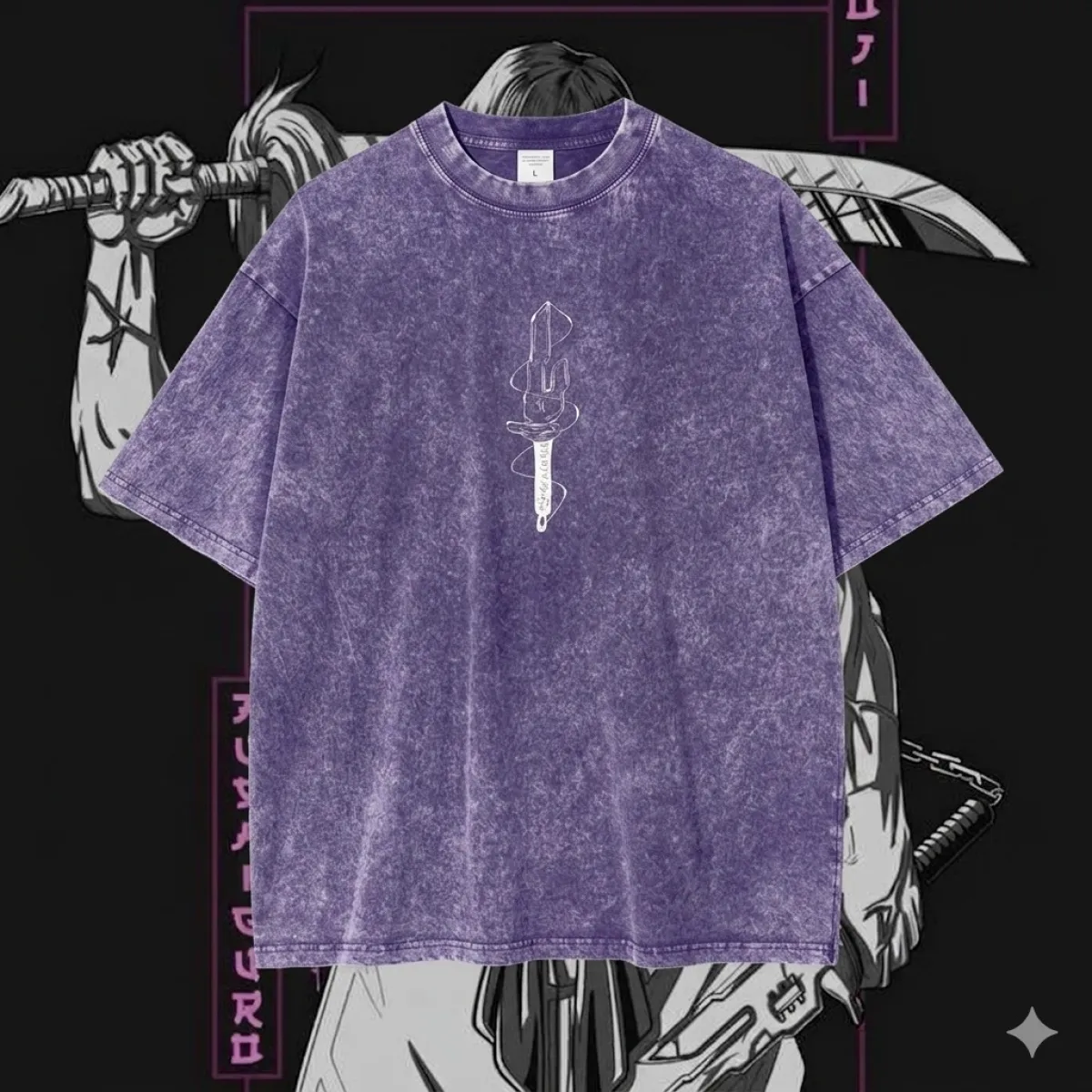 Premium Acid Wash Drop Shoulder T-Shirt