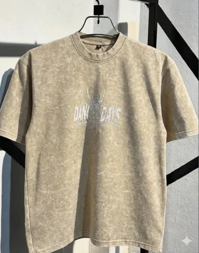 Premium Acid Wash Drop Shoulder T-Shirt_img_0