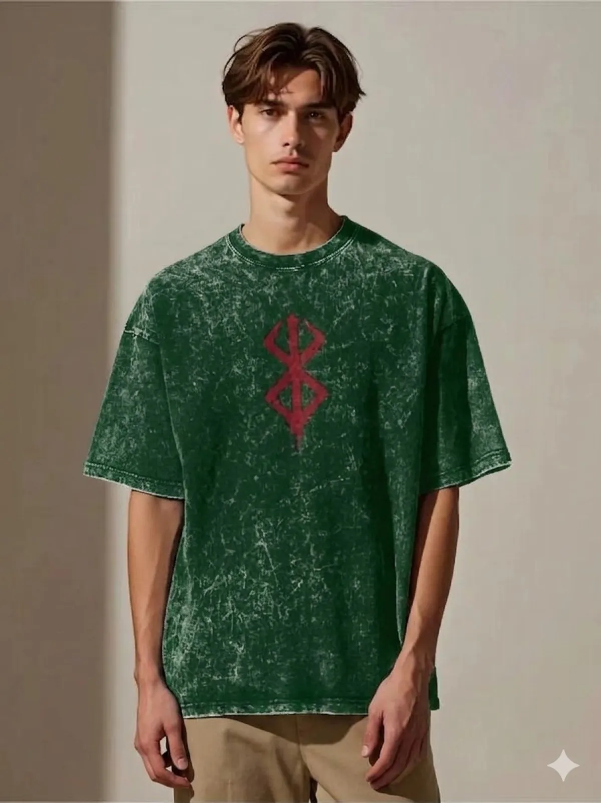 Premium Acid Wash Drop Shoulder T-Shirt