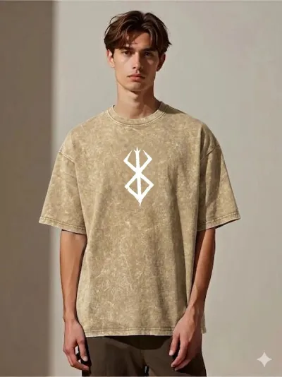 Premium Acid Wash Drop Shoulder T-Shirt_img_0