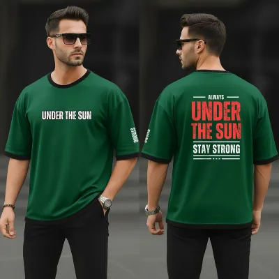 Solid Drop Shoulder T-shirt_img_0