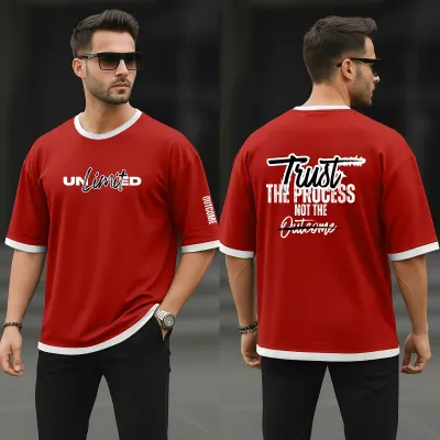 Solid Drop Shoulder T-shirt_img_3