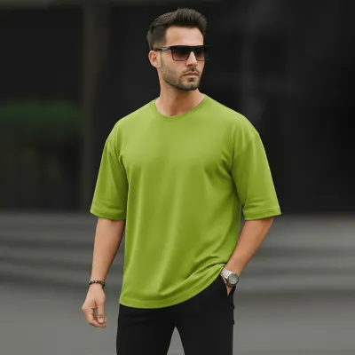 Solid Drop Shoulder T-shirt_img_2