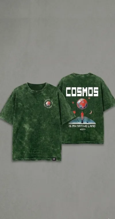 Premium Acid Wash Drop Shoulder T-Shirt_img_22
