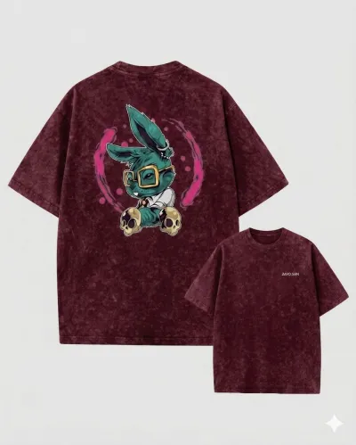 Premium Acid Wash Drop Shoulder T-Shirt_img_20