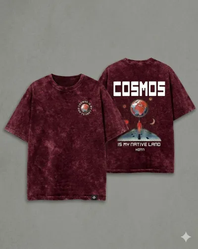 Premium Acid Wash Drop Shoulder T-Shirt_img_19