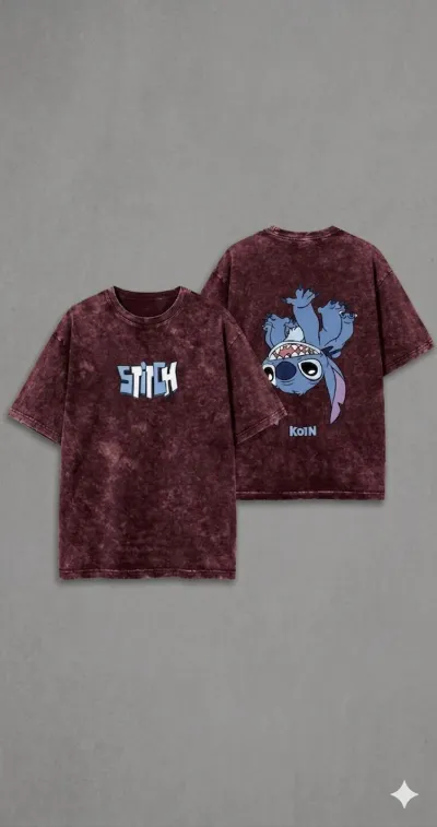 Premium Acid Wash Drop Shoulder T-Shirt_img_12