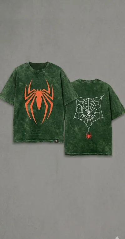 Premium Acid Wash Drop Shoulder T-Shirt_img_4