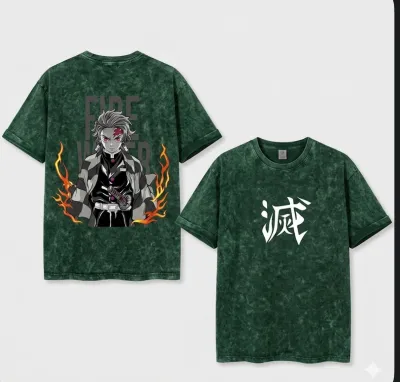 Premium Acid Wash Drop Shoulder T-Shirt_img_3
