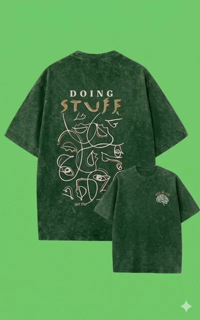Premium Acid Wash Drop Shoulder T-Shirt_img_1