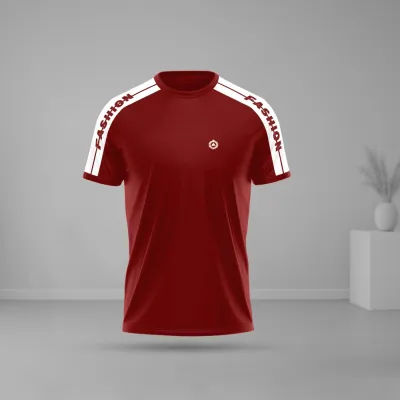 Stylish Half Sleeve Sports T-Shirt_img_24