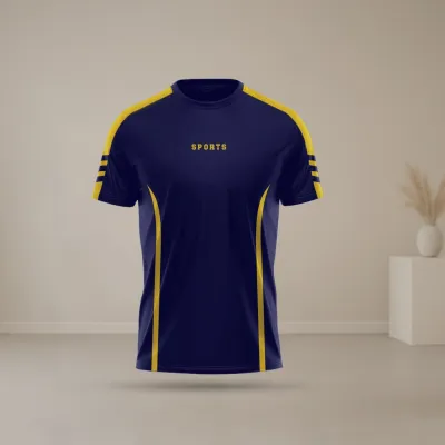 Stylish Half Sleeve Sports T-Shirt_img_2