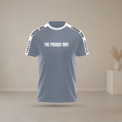 Stylish Half Sleeve Sports T-Shirt_img_7
