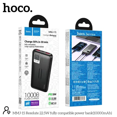 Hoco MMJ15 Resolute 22.5W 10000mAh Fast Charging Power Bank_img_4