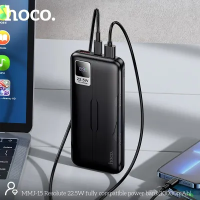 Hoco MMJ15 Resolute 22.5W 10000mAh Fast Charging Power Bank_img_3