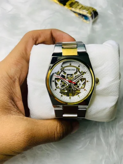 BINBOND Premium Skeleton Design Watch_img_1