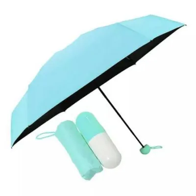 7 inch Mini Folding Capsule Umbrella_img_1