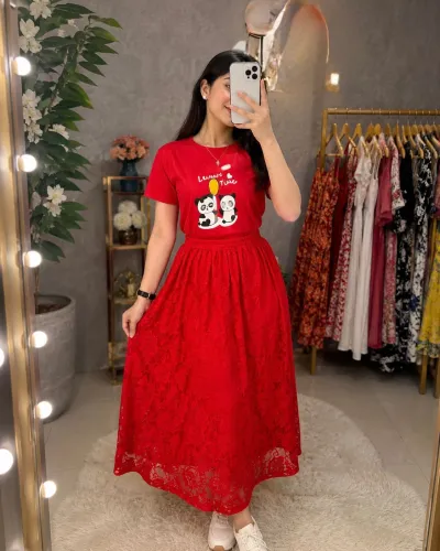 TShirt and Skirt Set_img_2