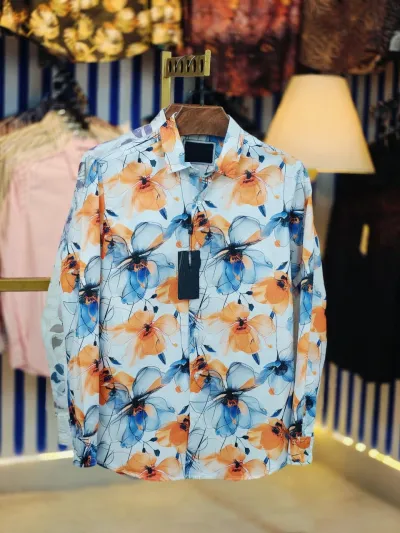 China Floral Print Full Sleeve Shirts_img_0