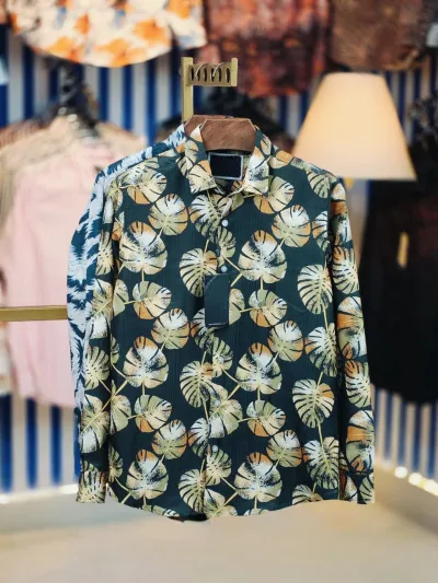 China Floral Print Full Sleeve Shirts_img_5