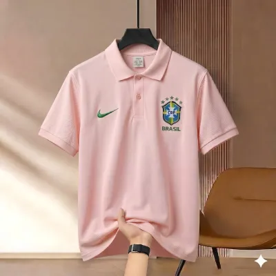 Highdency Rubber Print World Cup Polo Shirt_img_5