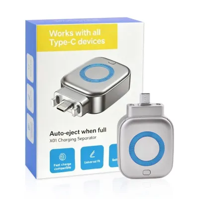 Type-C Auto Power Cutoff Charge Separator Protector Supports Up to 140W Charging_img_2