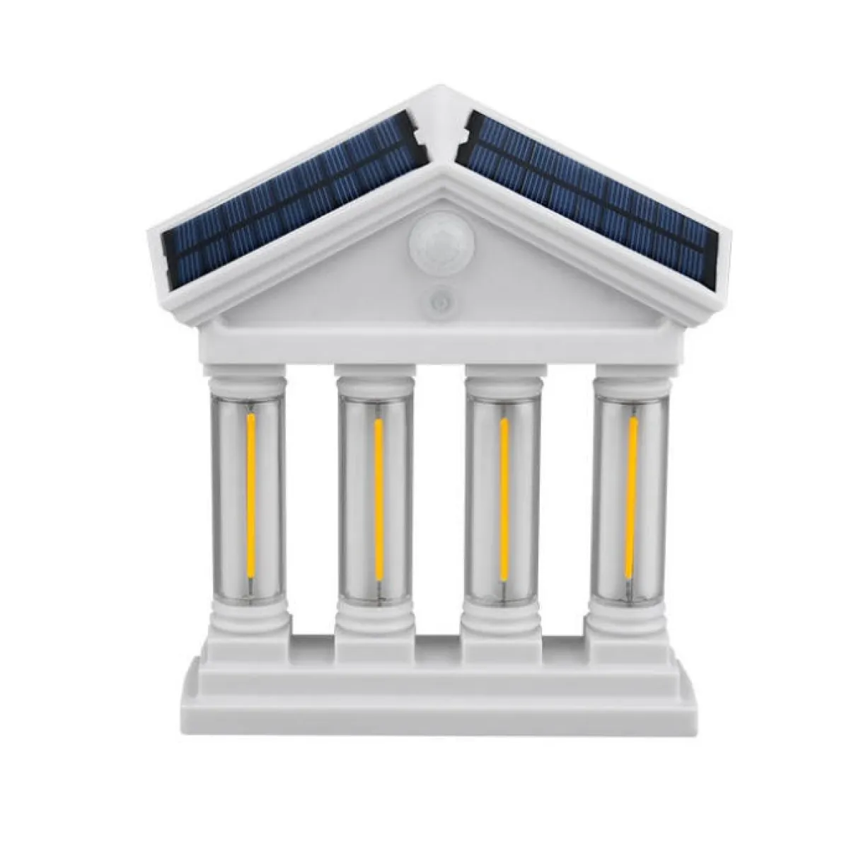 European Modern LED Garden Light IP65 Solar Outdoor Wall Lamp Motion Sensor Rainproof