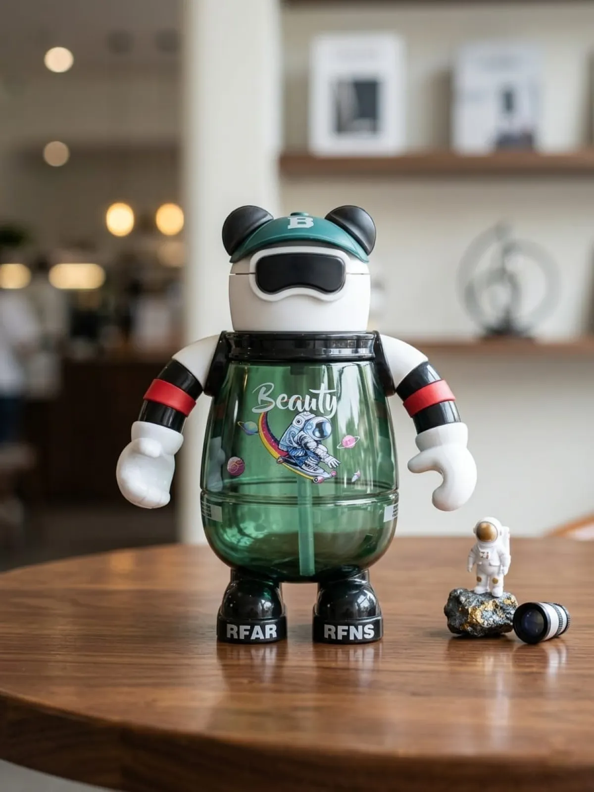 Astronaut Design Kids Water Bottle