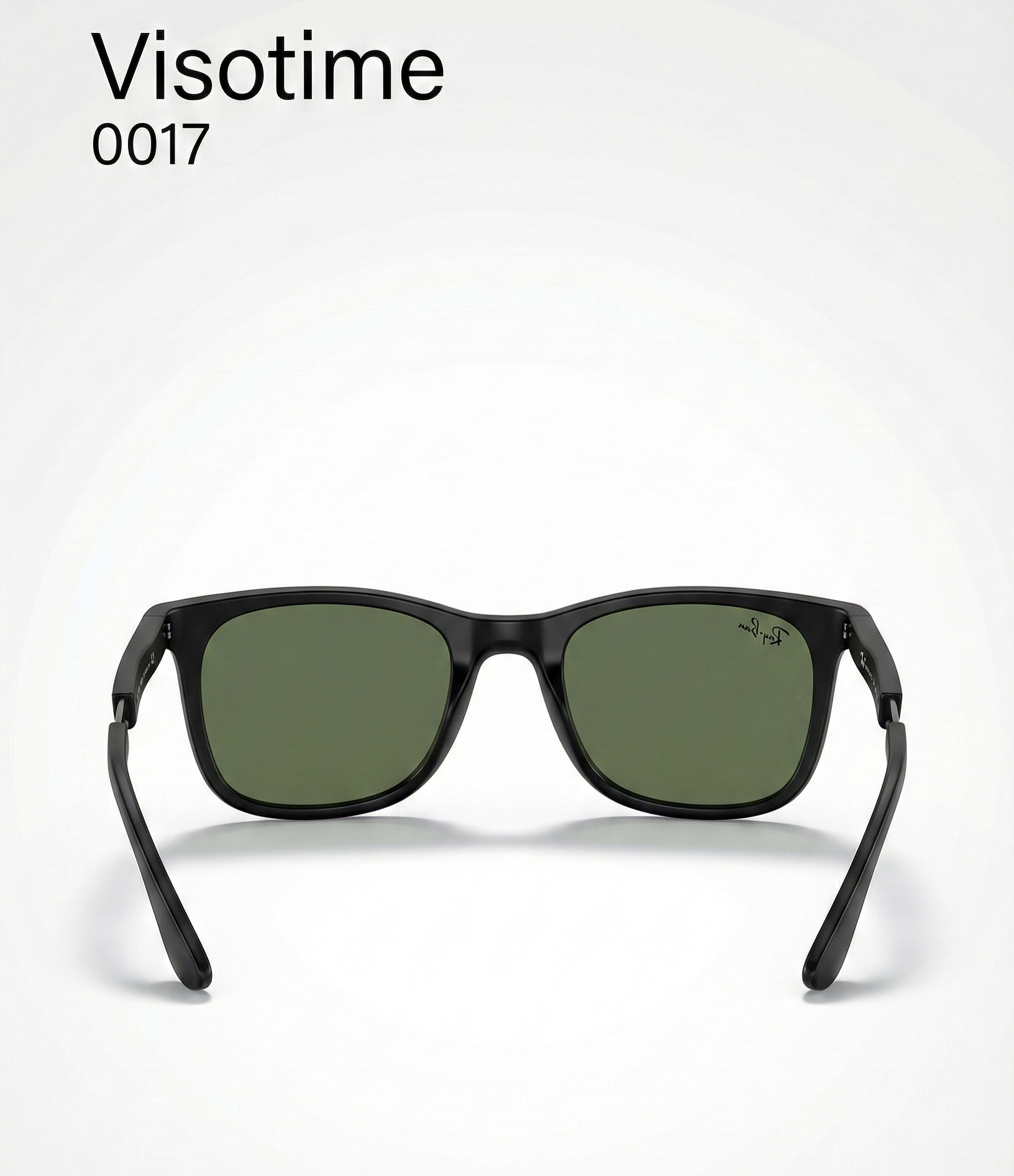 Ray-Ban Matte Black Rectangular Sunglasses – G-15 Green Lenses (Product Code: 0019)_img_3