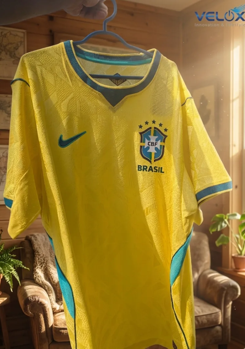 Brazil home kit player edition jerseyâ