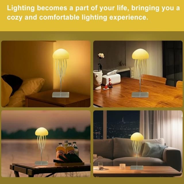 Aesthetic Octopus Lamp Light thumbnail 4
