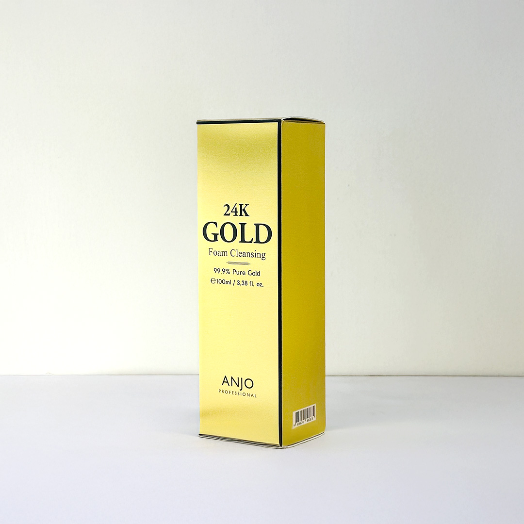 Anjo Professional 24K Gold Foam Cleansing 100 ml thumbnail 5