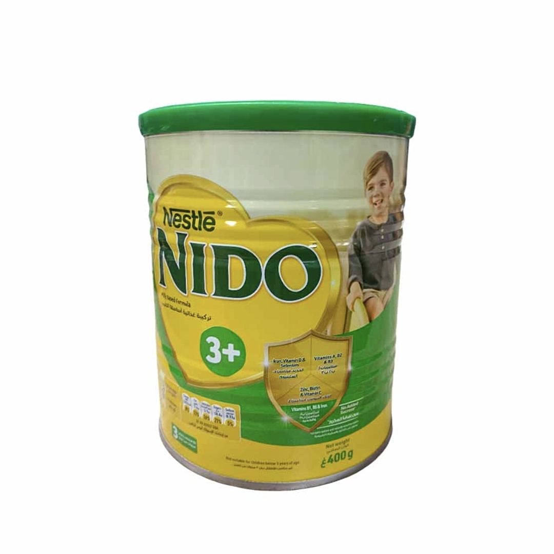 Nestle Nido 3 Plus Growing Up Formula Milk Powder (3-5Years) - 400g